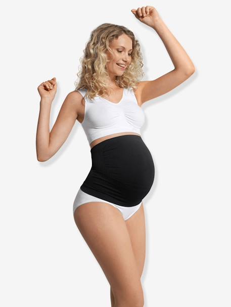 Seamless Maternity Support Belly Band by CARRIWELL - black, Maternity