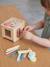 Wooden shape and colour sorting game FSC® 100% wood 