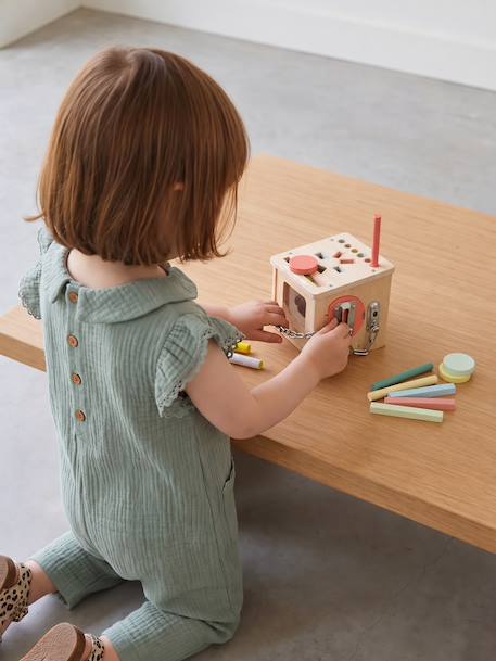Wooden shape and colour sorting game FSC® 100% wood 