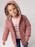 3-in-1 detachable parka for girls blush+navy blue 