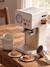 Retro wooden coffee machine Flower FSC®100% rose 