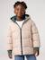 Parka with Reversible Hood, for Boys bronze+sage green 