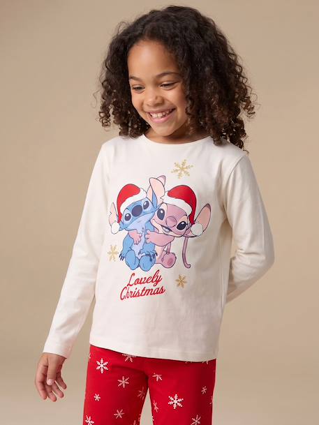 Christmas pyjamas Lilo & Stitch for girls red 
