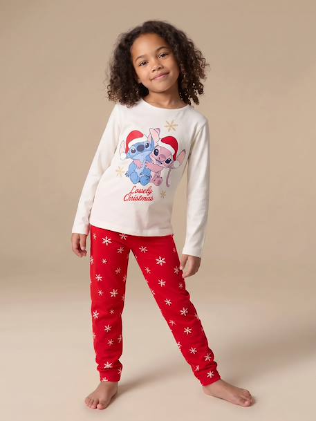 Christmas pyjamas Lilo & Stitch for girls red 