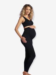 Maternity-Leggings & Tights-Maternity Support Leggings in Stretch Shape Memory Fabric by CARRIWELL