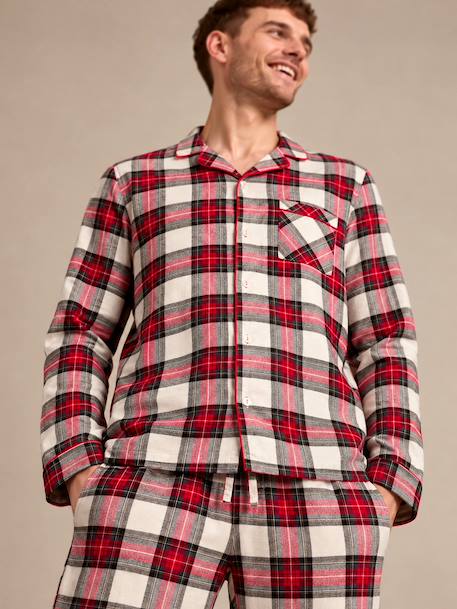Men's Flannel pyjamas red 