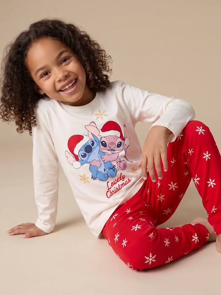 Christmas pyjamas Lilo & Stitch for girls red 