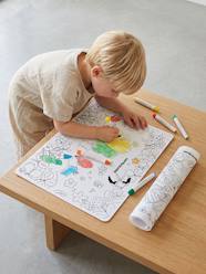Toys-Arts & Crafts-Colouring mat set + felt-tip pens