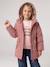 3-in-1 detachable parka for girls blush+navy blue 