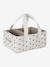 2-compartment storage basket ecru 