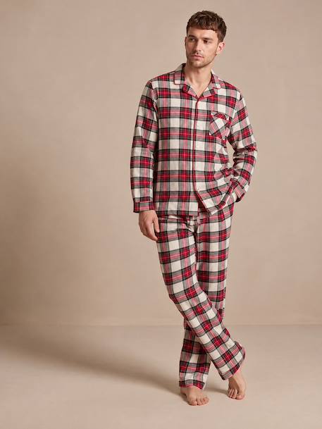 Men's Flannel pyjamas red 