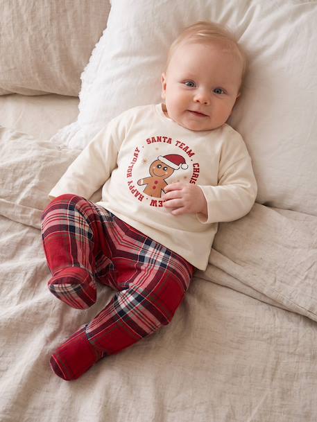 2-piece pyjamas Family Capsule for newborn ecru 