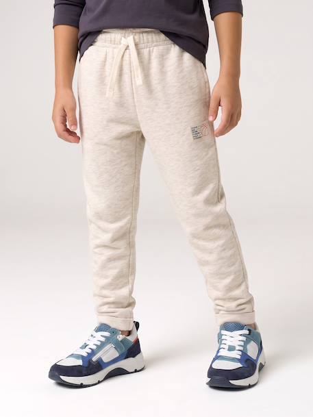 Jogging trousers for boys marl white 