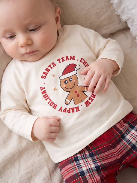 2-piece pyjamas Family Capsule for newborn ecru 