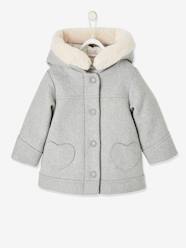 Baby-Outerwear-Coat with Hood for Baby Girls