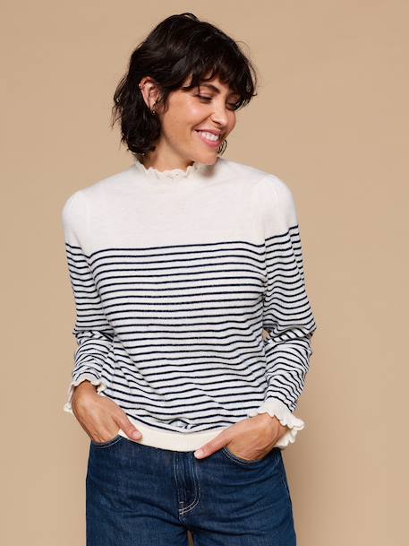 Family capsule jumper ecru 