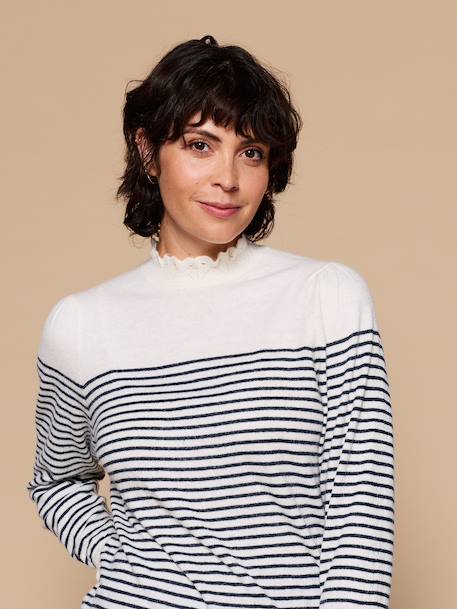 Family capsule jumper ecru 