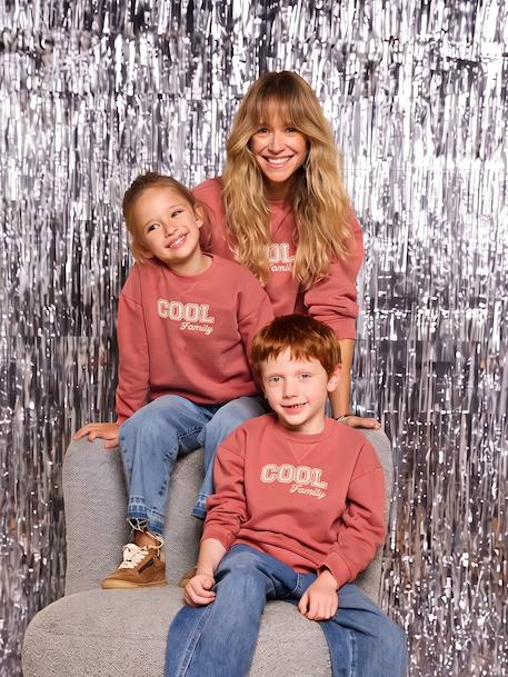 Long-sleeved baby Sweatshirt terracotta 