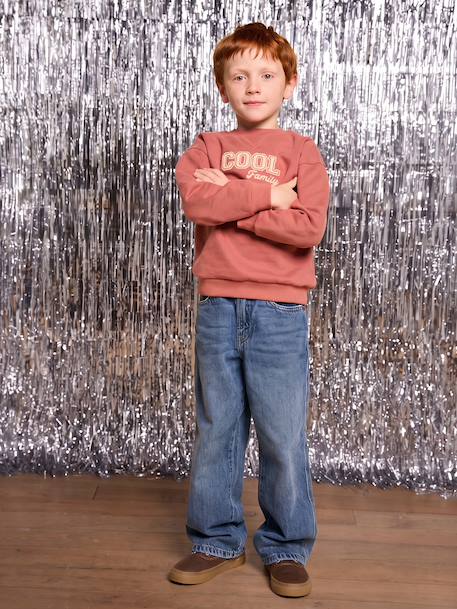 Sweatshirt for kids terracotta 