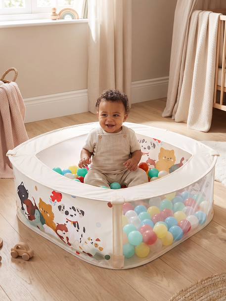 Ball pool + 50 balls ecru 
