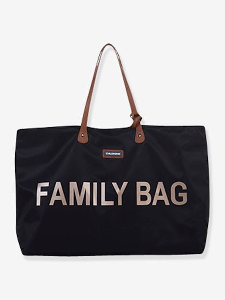 Changing Bag, Family Bag by CHILDHOME Black+Dark Blue+GREEN LIGHT SOLID WITH DESIGN+Light Pink 