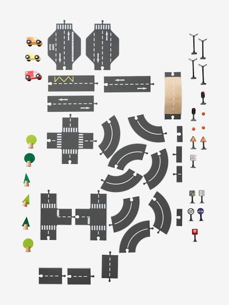 Tracks - Wood FSC®100% Certified Grey/Multi 