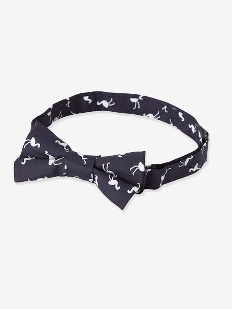 Bow Tie for Boys Dark Blue/Print 