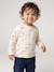 Long-sleeved T-shirt for baby grey blue+vanilla 