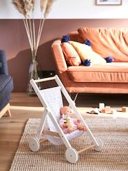 Toys-Wooden Pushchair for Dolls - Wood FSC® Certified