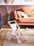 Wooden Pushchair for Dolls - Wood FSC®100% Certified Wood/White 