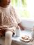 Set of Wooden Mealtime Accessories for Dolls - FSC®100% Certified Wood/White 