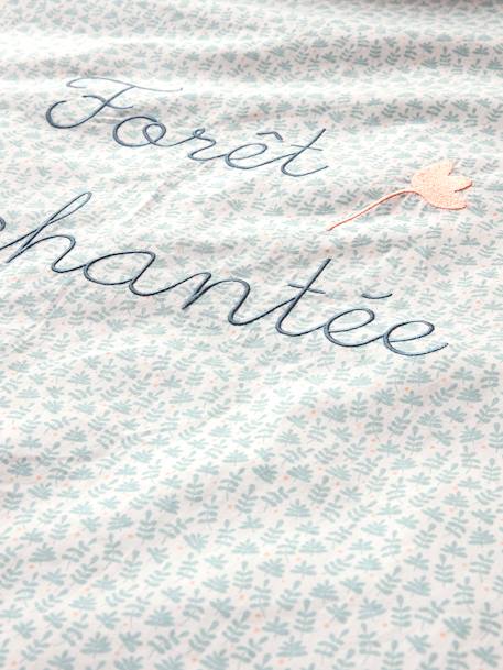 Duvet Cover for Baby, FORET ENCHANTEE Blue 