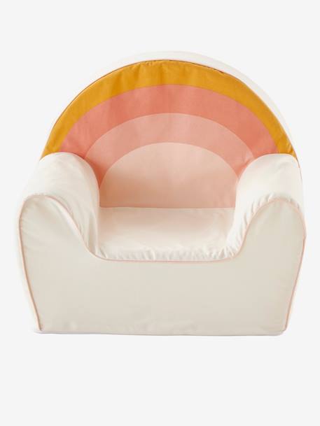 Foam Armchair, Rainbow White 
