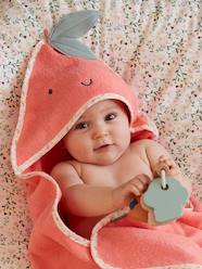 Baby-Bath Capes & Bathrobes-Love Apples Bath Cape for Babies