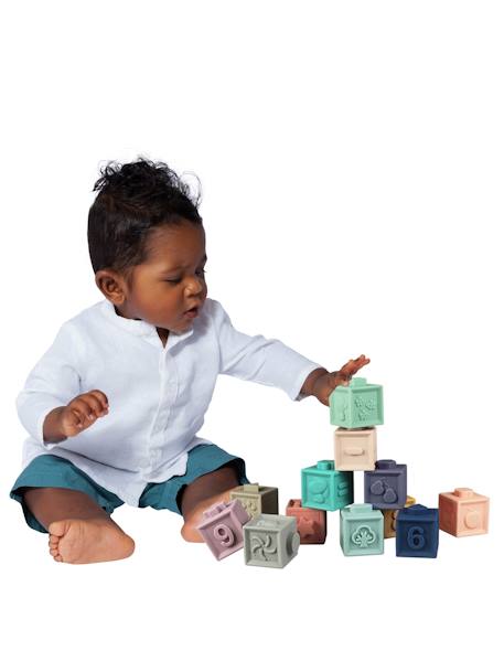 My First Learning Cubes - Babytolove Blue 