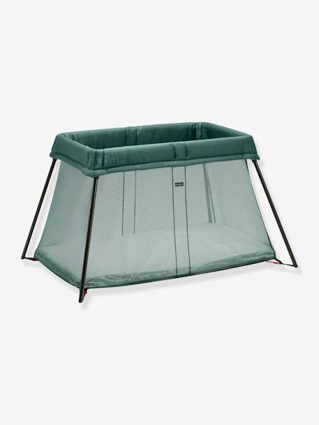 Travel Cot Light, by BABYBJORN Black+Green 