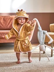 Bedding & Decor-Bathing-Giraffe Bathrobe for Baby