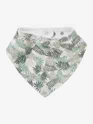 Nursery-Mealtime-3 Bandana-Style Bibs in Cotton Gauze