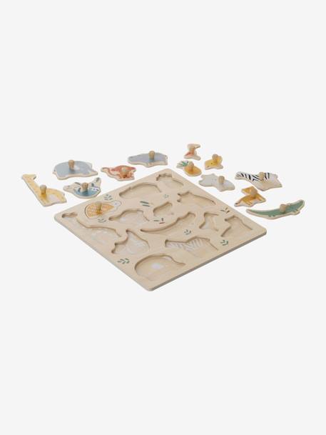 Jungle Peg Puzzle - Wood FSC®100 Certified Multi 