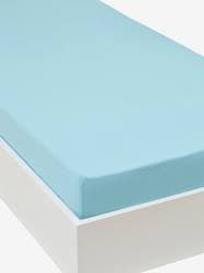 -Children's Plain Colour Stretch Jersey Knit Fitted Sheet