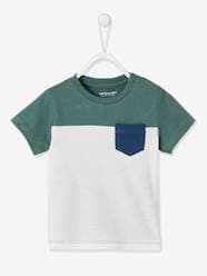 Short Sleeve Colourblock T-shirt, for Babies