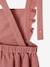 Dungaree Dress in Cotton Gauze, for Babies Pink 