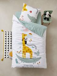 Bedding & Decor-Child's Bedding-Duvet Covers-Duvet Cover + Pillowcase Set for Children, HAPPY'RAMIDE Theme