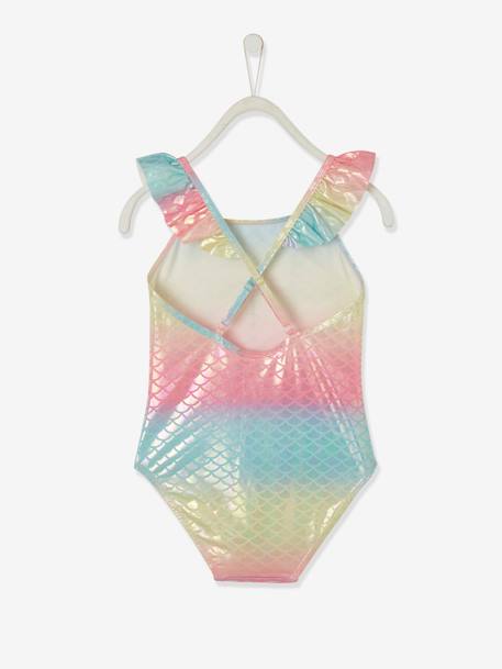 Mermaid Swimsuit for Girls Light Pink 