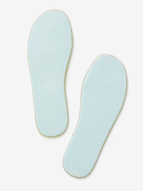 Pair of Leather Insoles Beige 