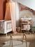 Bed Canopy in Cotton Gauze, EAU DE ROSE Theme cinnamon+Light Pink+sage green+sand beige 