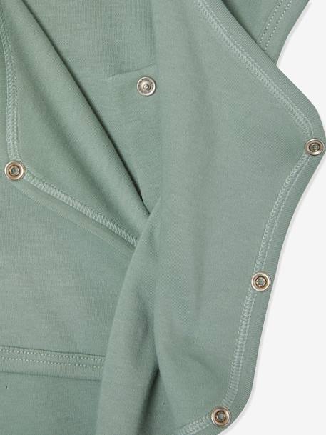 Pack of 3 Short Sleeve Bodysuits for Newborn Babies Light Green 