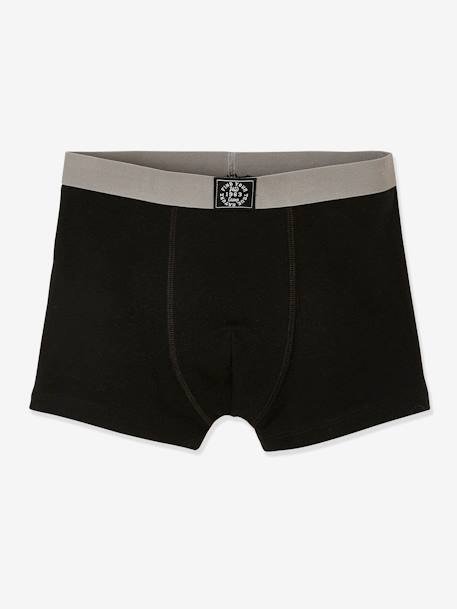 Pack of 5 Boxers for Boys Light Grey 