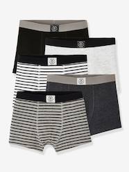 Boys-Underwear-Underpants & Boxers-Pack of 5 Boxers for Boys