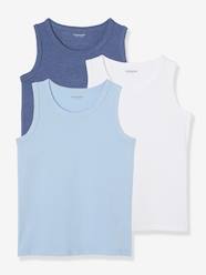 Boys-Underwear-T-Shirts-Pack of 3 Tank Tops for Boys